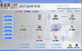 LED行業ERP定制個性化解決方案 價格、規格型號與實現路徑全面解析